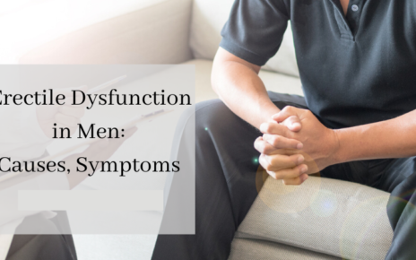 erectile dysfunction in men causes symptoms
