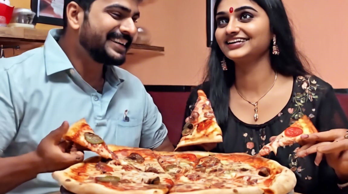 Spicy Kulhad Pizza Viral Video Love Story