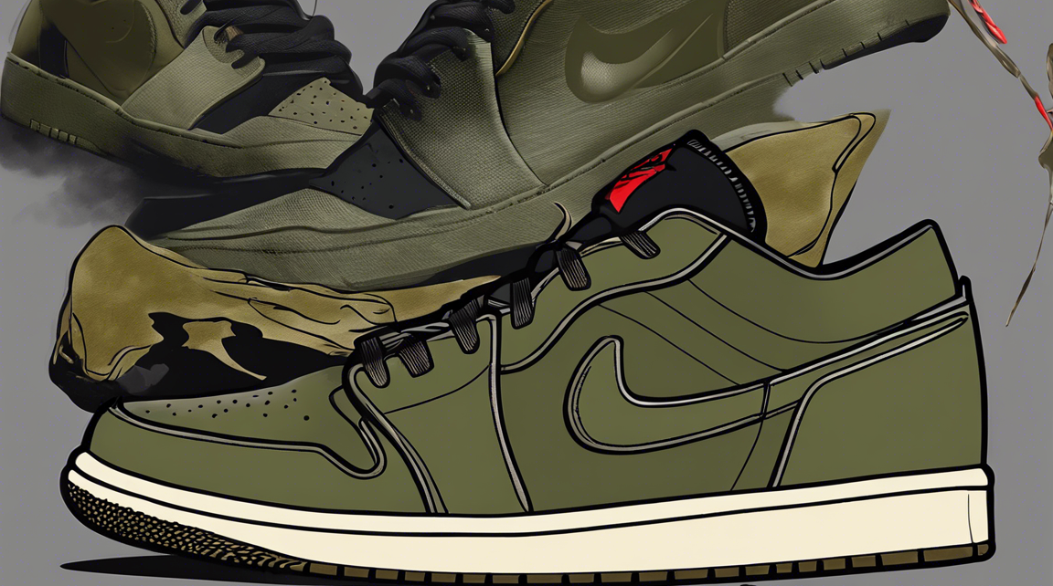 Travis Scott Jordan 1 Low Olive Release Date Announced